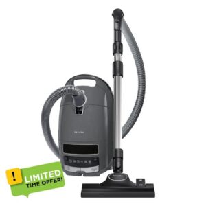 Miele 12032360 Complete C3 Comfort Bagged Cylinder Vacuum Cleaner with Power Efficiency Motor