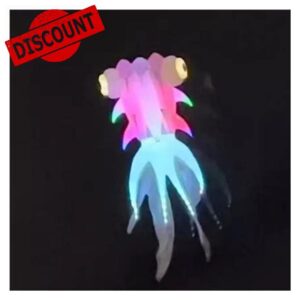 ISITAC Kites Led fish kite flying trilobites factory kite for adults kite string line windsurfing outdoor toys sport (Color : 10m fish)