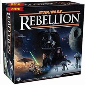 Asmodee FFSWR01 Star Wars Rebellion Board Strategy Figures Game