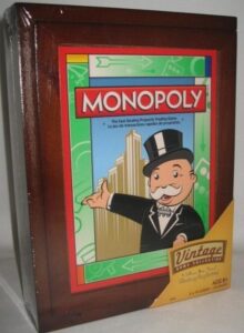 Library Monopoly Vintage Book Game