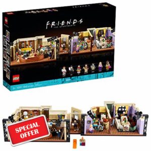 LEGO The Friends Apartments 10292 Building Kit; Build a Displayable Model with Details from The Iconic TV Show (2