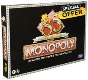 Monopoly 85th Anniversary Edition Board Game - Espanol