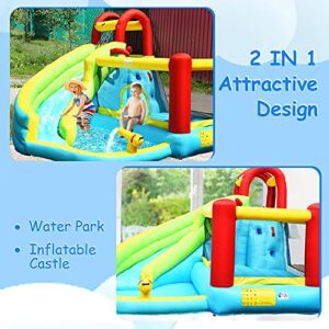 Jumper House Water Park with Slide