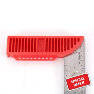 JTRHD Measuring Layout Tool Wide Seat Angle Ruler Stainless Steel 90 Degree Right Angle L-shaped Household Diy Marking for Carpenter Engineer Craftsmen (Color : 40cm