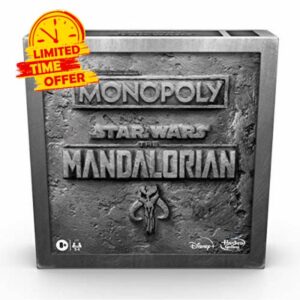 Hasbro Monopoly Star Wars The Mandalorian Edition Boxed Game Inspired by The Mandalorian (Italian Version )