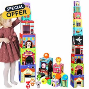 Innorock Sorting and Stacking Toys Block