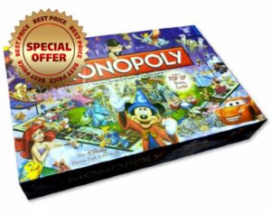 Monopoly The Disney Theme Park Edition III Official Walt Disney World / Disneyland Merchandise from the USA