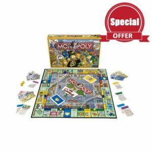 Hasbro – 400461010 – Monopoly Board Game – Classic – Simpson Monopoly