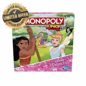 Hasbro Monopoly Junior Disney Princess Edition Board Game