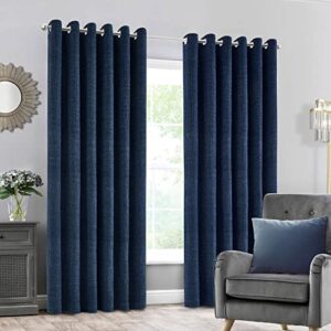 Heavy Duty Energy Saving Thermal Insulated Drapes for Living Room Bedroom