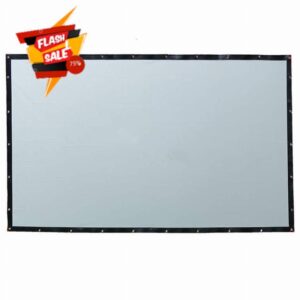 DDLMM HD Rear Projection Screen Special Soft PVC for Any Projector Home Theater Outdoor Curtain 16:9 (Size : 200 inch)