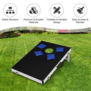 Foldable & Portable Corn Hole Game with 2 Boards