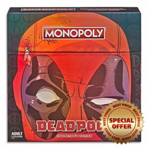Hasbro Monopoly Deadpool Collector's Edition Board Game