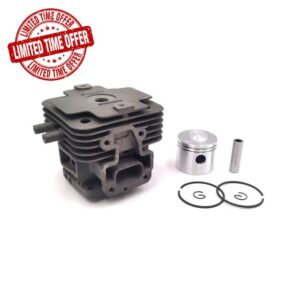 UNBRANDS Outdoor Power Tools Cylinder Piston Kit 44MM Compatible With KAWASAKI TJ053E TJ53E Brush Cutter.Grass Trimmer.Lawn Mower