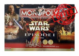 Hasbro Star Wars Episode Monopoly Board Game 1 Edition Exclusive Good Condition Complete