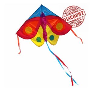 MRXFN kids toys New Outdoor Fun Sports 55" Butterfly Single Line Beginner Kite/Children Kite with String and Handle Good Flying (Color : 10 Pcs)
