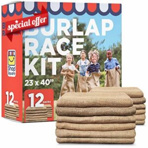 Large Burlap Potato Sack Race Bags