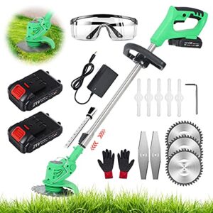 Pruning Cutter Garden Tools with 21V 650W Batteries & Replace Blade for Lawn Care