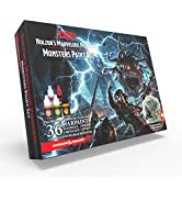 The Army Painter Speedpaint Mega Set Combo with Extra Basecoat Brush, 24 Dropper Bottles of Non T...