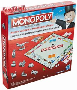 Hasbro Gaming C1009156 - Monopoly Classic Austrian Version Family Game
