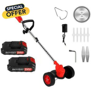 SULUO Electric Hand Push Lawn Mower