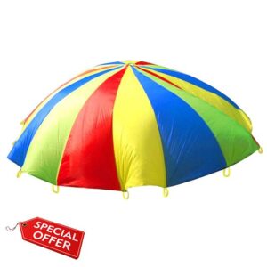 Rainbow Parachute Lawn Parachute Game
