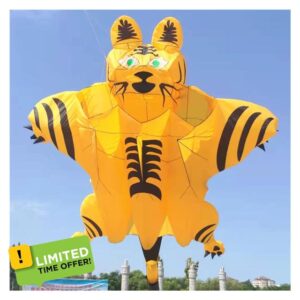 ISITAC Kites 12m Large Tiger Kite Flying Soft Kites For Adults Professional Outdoor Toys Big Kite Octopus Show Kites Factory
