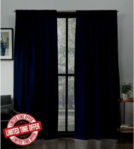 illey drapes Triple Pinch Pleated Blackout Curtains Thermal Insulated Room darking Window Treatment Drapes for Home Tie Backs