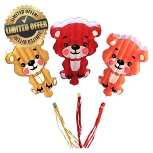 MRXFN kids toys 2m Large Carton Bear Software Kite，Nylon Animal Cloth Power Good Flying，Outdoor Fun Sports for Child Adults