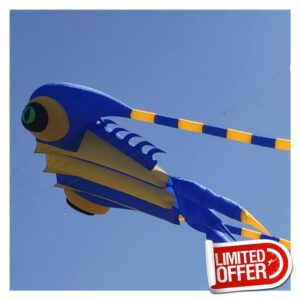MRXFN kids toys New Trilobites Kite Flying Big Soft Kite Reel for Adults Kites Inflatable Octopus Kite (Color : 36sqm Kite-02)