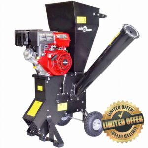 ZesenArt Outdoor Power Equipment - Lawn & Garden -Petrol-powered Wood Chipper with 15 HP Moto
