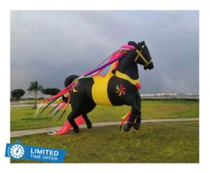 ESBANT 5M Soft Horse Kite for Adults