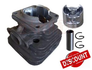 UNBRANDS Outdoor Power Tools 40mm Cylinder Piston Kit compatible with OLEO MAC 43/44 Brush Cutter +Grass Trimmer.Lawn Mower.Gasoline Engine Garden Tools Spare Parts piston cylinde