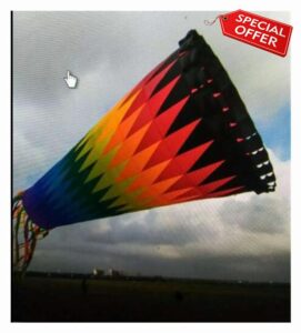 Sudemota kite Beach Kite 20M Oversized Diameter Soft Giant Kite,Big Kites for Adults