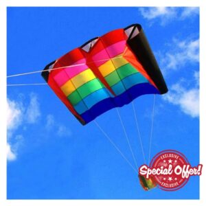 Sudemota kite Kite 3D Kite Large Kite Easy to Fly Outdoor Kites Flying Toys Kite for Children Adult Beautiful Sports Flying Tool