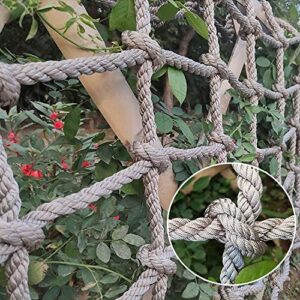 Military Polyamide Rope Ladder Tree House Rope Net for Kids & Adult
