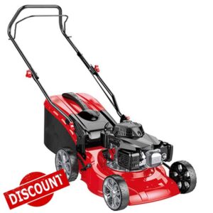 Walk-behind Lawn Mowers Gas Lawn Mowers Cordless Push Lawn Mowers Portable Anti-skid Gas Lawn Mowers with Bagger - 45l with 79cc Ohv 4-stroke Engine