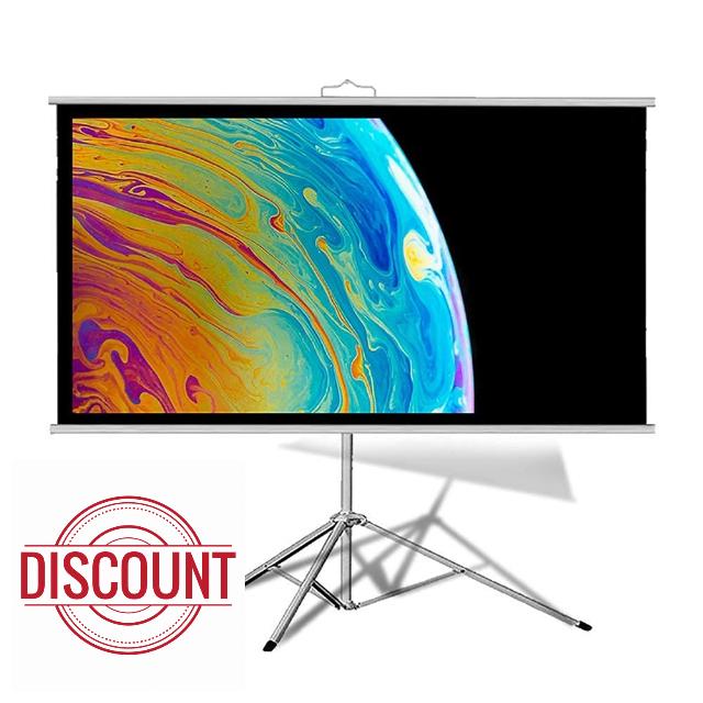 60 Inches Tripod Projection Screen