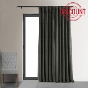 HPD Half Price Drapes Blackout Curtain Signature Velvet - Extra Wide VPCH-VET1220-108 (1 Panel)