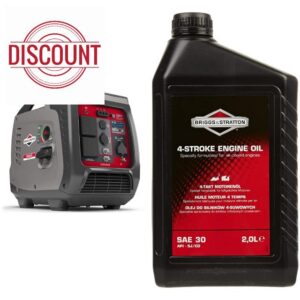 Briggs & Stratton 030801 Petrol Portable Inverter Generator PowerSmart Series P2400