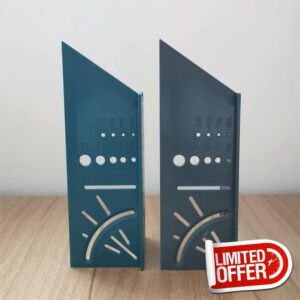 Precision Woodworking Tools Ruler Woodworking Scribe Mark Line Gauge T-Type Ruler Square Layout Miter 90 Degree Gauge Measuring Gauging Carpenter Ruler (Color : Grey)