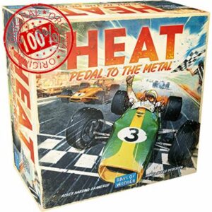 Days of Wonder | Heat: Pedal to the Metal | Racing Game | Ages 10+ | 1-6 Players | 60 Minutes Playing Time