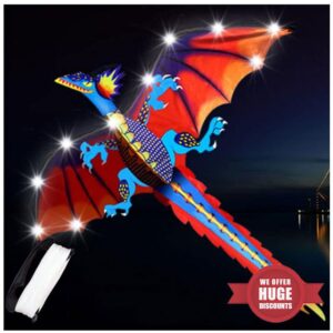 Kites 1.6M Dinosaur Kite Beach and Outdoor Toys