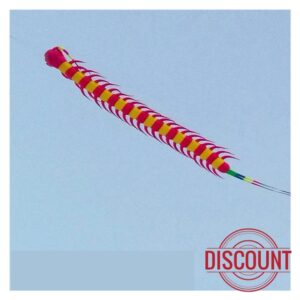 ESBANT 12m Large Centipede Kite Pendant Flying windsock Kite Outdoor Toys Nylon Kites for Adults Kites Furniture (Color : Random Colors)