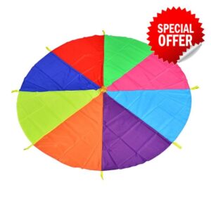 Rainbow Parachute Lawn Parachute Game