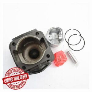 UNBRANDS Outdoor Power Tools Ceramic Aluminum Cylinder With Piston Kit Compatible With Chainsaw 5200 Lawn Mower piston cylinde