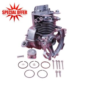 UNBRANDS Outdoor Power Tools Crankcase Cylinder 35mm Piston Mount Bolt Kit Compatible With GX25 GX25N HHT25S Trimmer Brush Cutter Mower Small Engine Motor piston cylinde