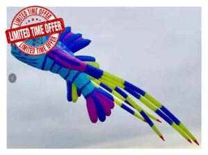TUTUTI Kites Lionfish large adult kite soft wind indicator flying toy ripstop kites large flying bow ties flying fish kites for adults profes