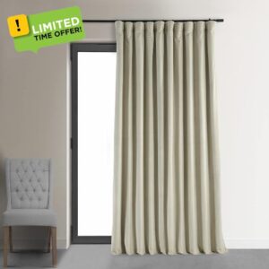 HPD Half Price Drapes Blackout Curtain Signature Velvet-Extra Wide VPCH-VET160405-84 (1 Panel)