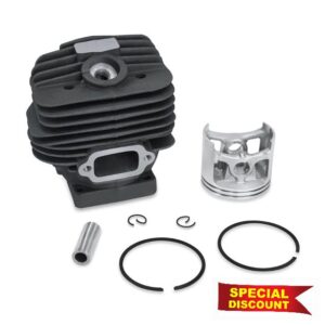 UNBRANDS Outdoor Power Tools Cylinder Head Piston Kit Compatible With Stihl 066 MS660 With Rings Pin Clips 54mm Chain Saw Accessories Lawn Mower Parts piston cylinde